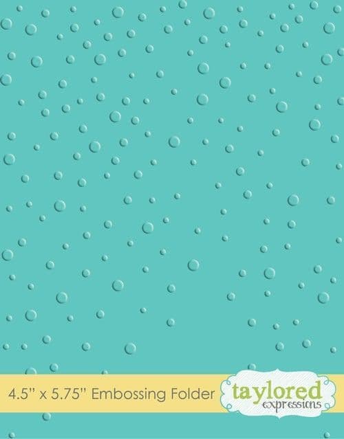 TEEF09 ~ SNOWFALL ~ Embossing folder ~ Taylored Expressions