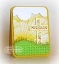 TEEF14 ~ WALKING ON SUNSHINE~ Embossing folder ~ Taylored Expressions