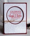 TEEF38 ~ HOLLY~ Embossing folder ~ Taylored Expressions