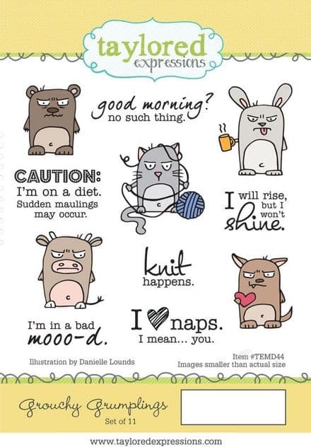 TEMD044 ~ GROUCHY GRUMPLINGS ~ Taylored Expressions