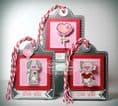 TEMS085 ~ TAG-A-LONG VALENTINE  ~ set 10 stamps ~ Taylored Expressions