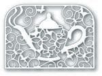 TUTTI-114 ~ TEAPOT PANEL ~ TUTTI DESIGNS DIES