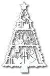 TUTTI-135 ~ HOLIDAY SPIRIT TREE ~ TUTTI DESIGNS DIES