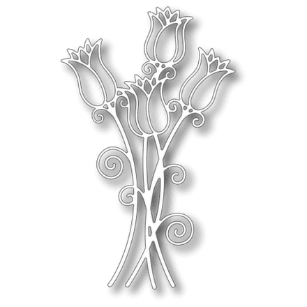 TUTTI-159 ~ TULIP BUNCH ~ TUTTI DESIGNS DIES