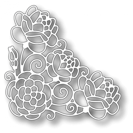 TUTTI-160 ~ ROSY CORNER ~ TUTTI DESIGNS DIES