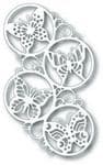 TUTTI-186 ~ SWIRLY BUTTERFLY CIRCLES ~ TUTTI DESIGNS DIES