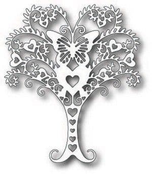 TUTTI-205 ~ WHIMSICAL LOVE TREE ~ TUTTI DESIGNS DIES