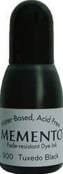 TUXEDO BLACK Re-Inker for Memento ink pad, 15ml bottle