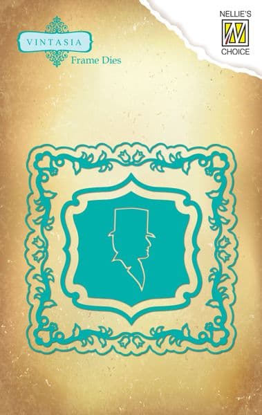 VIND001 ~ SQUARE VINTASIA FRAME DIE ~ Nellie Snellen