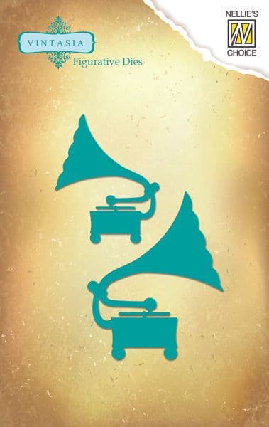 VIND005 ~ GRAMAPHONE ~ VINTASIA DIE ~ Nellie Snellen