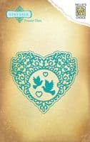 VIND026 ~ LOVE HEART VINTASIA DIE ~ Nellie Snellen