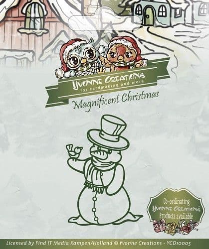 YCD10005 ~ Magnificient Christmas Snowman ~ Yvonne Creations