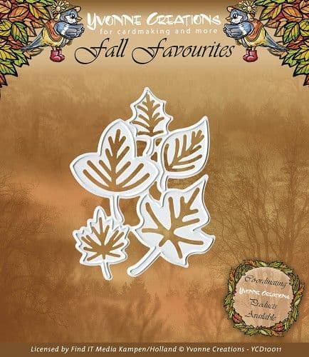 YCD10011 ~ Fall Favourites Leaves ~ Yvonne Creations