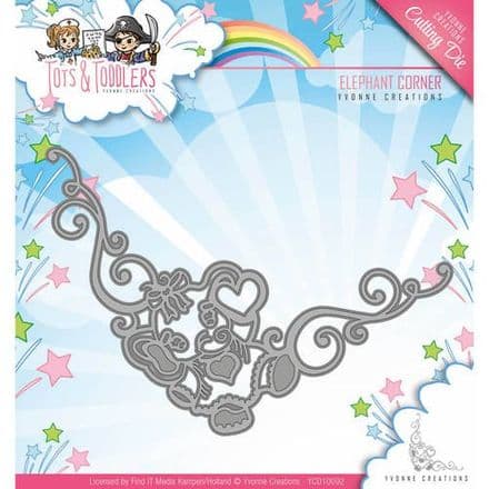 YCD10092 ~ Tots & Toddlers ~ Elephant Corner ~ Yvonne Creations