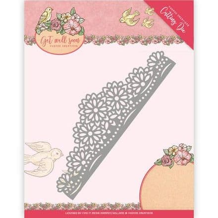 YCD10102 ~ Get Well Soon ~ Flower Border ~ Yvonne Creations