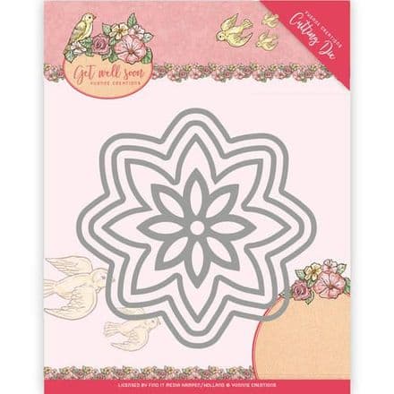 YCD10104 ~ Get Well Soon ~ Get Well Flower ~ Yvonne Creations