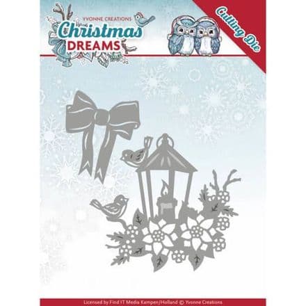 YCD10145 - Christmas Dreams Cutting Dies - Christmas Lantern - Yvonne Creations