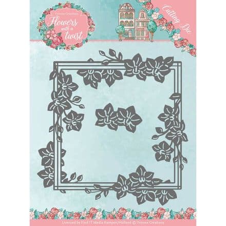 YCD10164 - Flowers with a Twist Cutting Die - Orchid Frame - Yvonne Creations