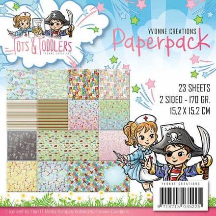 YCPP10012 ~ Tots & Toddlers ~ Paperpack ~ Yvonne Creations