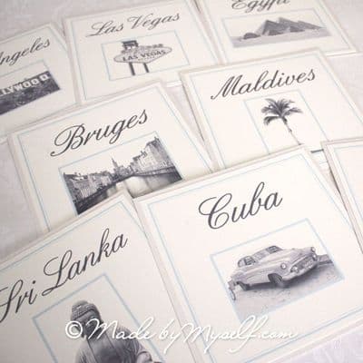 Bespoke 'Adventures' Travel Table Name