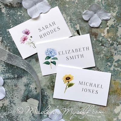 Bloom Place Card