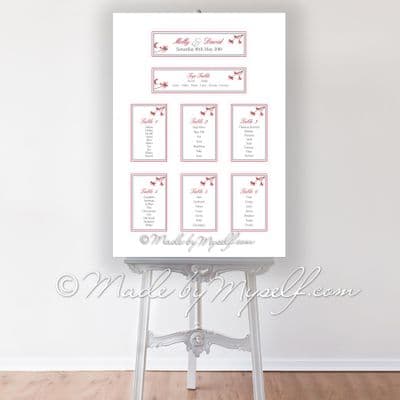 Blossom Table Plan