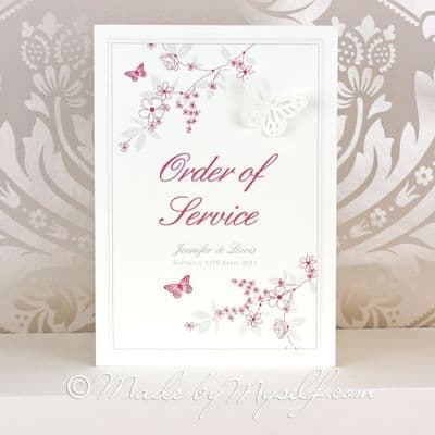 Butterfly Garden Order of Service