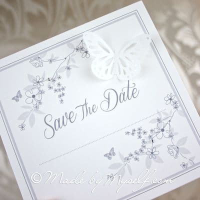 Butterfly Garden Save The Date