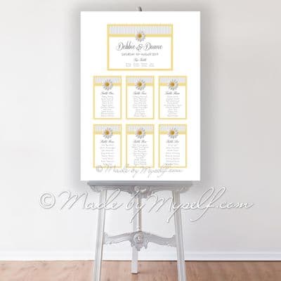 Daisy Table Plan