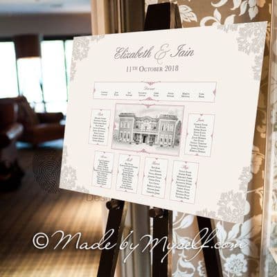 Eaves Hall Table Plan