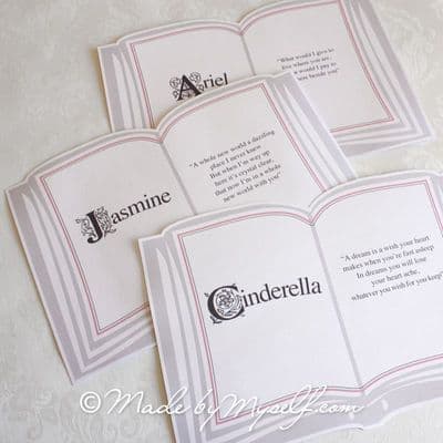Fairytale Table Names