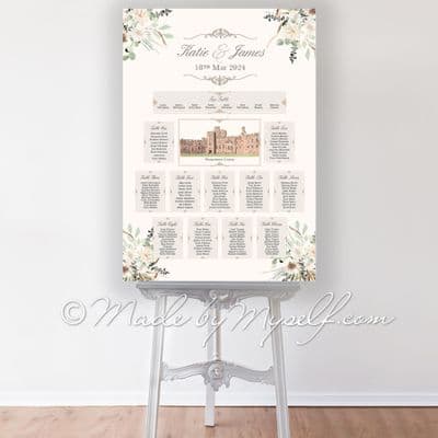 Fleur Peckforton Castle Table Plan