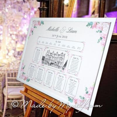 Floral Corners Venue Table Plan