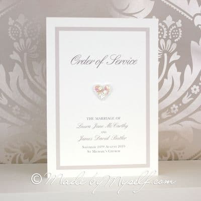 Isobella Order of Service