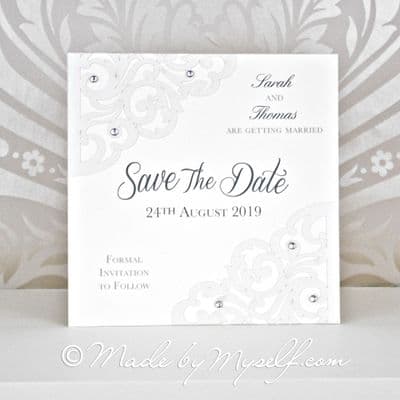 Lasercut Save The Date
