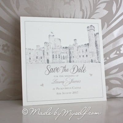Peckforton Castle Save The Date