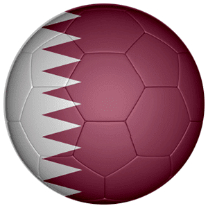 A set of 32 World Cup 2022 Football Flag 25mm Button Badges