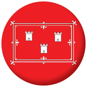 Aberdeen Town / City Flag 25mm Fridge Magnet