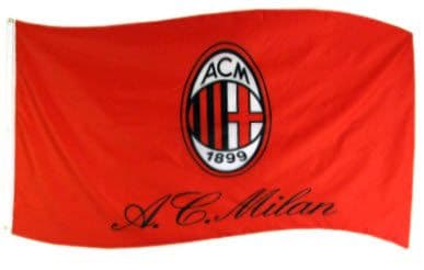 AC Milan Football Club Large 5ft x 3ft Flag (BF)