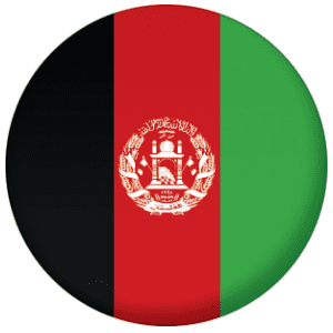 Afghanistan Country Flag 58mm Fridge Magnet