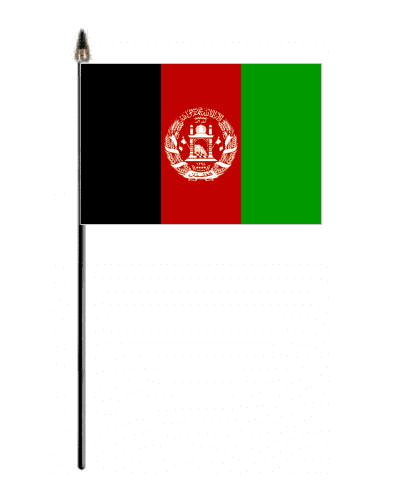 Afghanistan Country Hand Flag - Small.