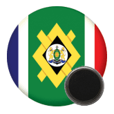 Africa Fridge Magnets - 25mm