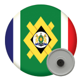 Africa Fridge Magnets - 58mm