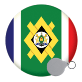 Africa Keyrings - 58mm