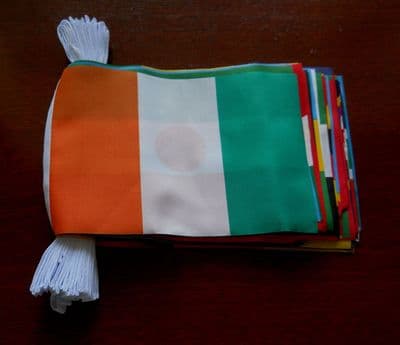 African Nation Bunting, rectangular, 53 countries, 16 metre.