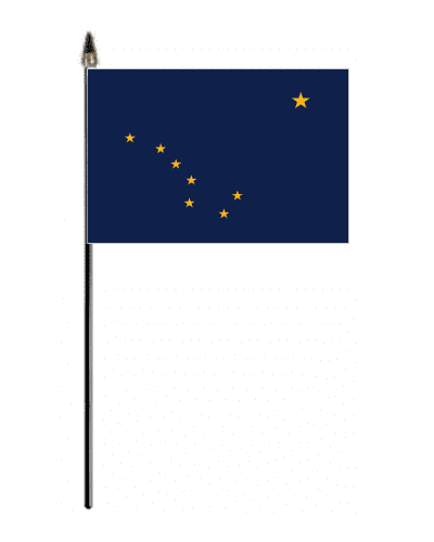Alaska Hand Flag - Small.