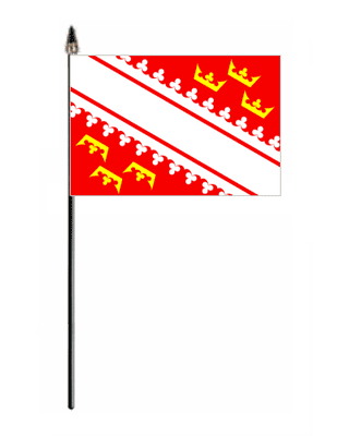 Alsace Hand Flag - Small.