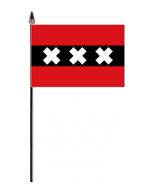 Amsterdam Hand Flag - Small.
