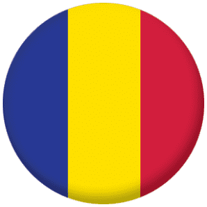 Andorra Civil Flag 58mm Button Badge