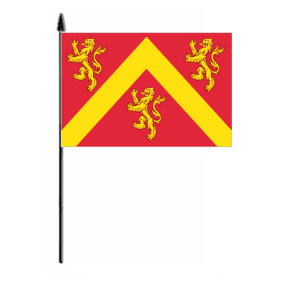 Anglesey Hand Flag - Medium